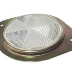 REFLECTOR ROUND CLEAR 76MM
