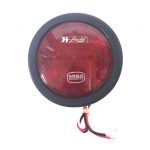 ROUND TRUCK LAMP RED LED