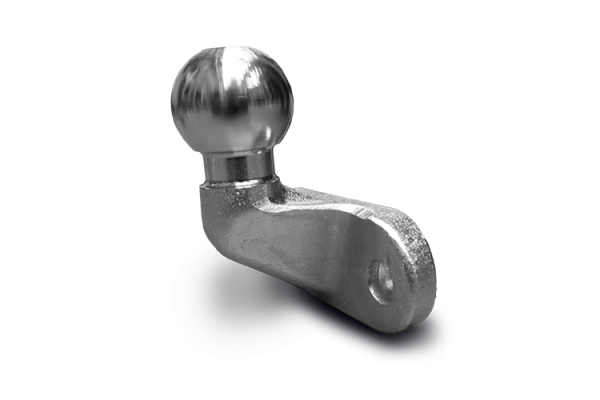 Coupler Goose Neck Ball Galvanised
