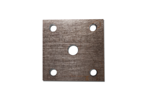5 HOLE PLATE 55MM 125X120X10MM