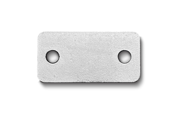 DROP PLATE 2 HOLE 16MM