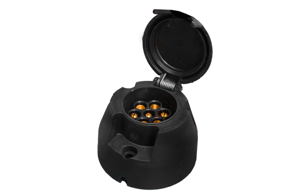 7 PIN FEMALE PLASTIC PLUG