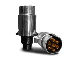 7 PIN MALE PLUG ALUMINIUM