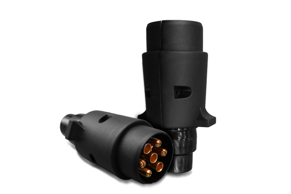 7 PIN MALE PLASTIC PLUG