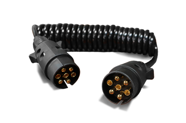 7 PIN MALE PLASTIC COIL SUZI CABLE