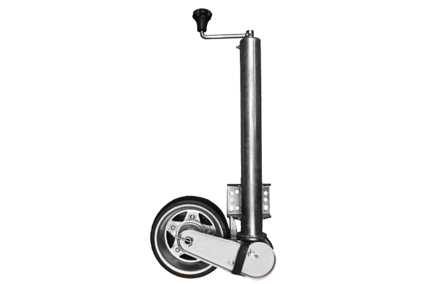 60MM PIPE SINGLE JOCKEY WHEEL: 230X80MM WHEEL WITH U-BRACKET