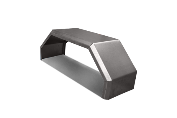 MUDGUARD SINGLE UNGALVANISED 13"