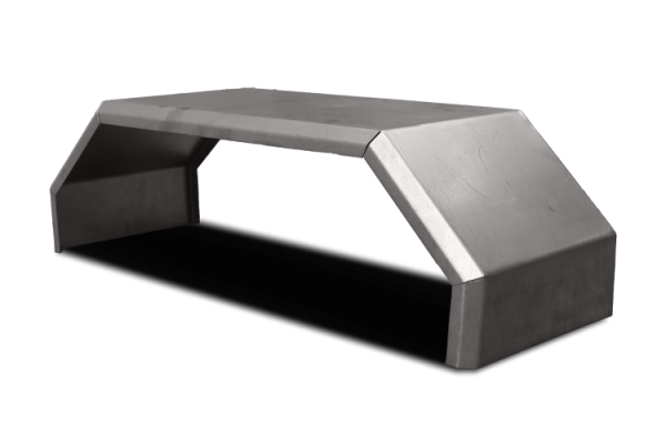 MUDGUARD SINGLE UNGALVANISED 15"