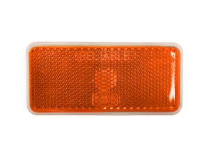 SMALL AMBER REFLECTOR