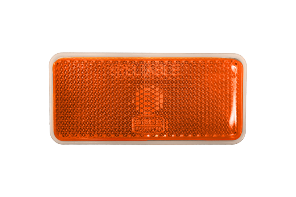SMALL AMBER REFLECTOR