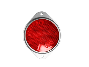 ROUND REFLECTOR RED 63MM