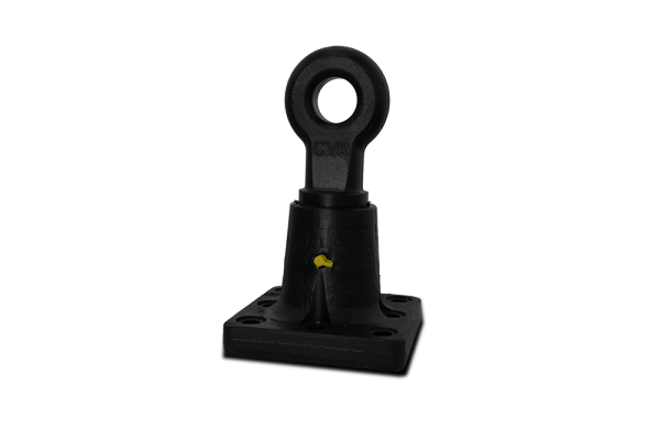Tow Eye with Flange 50mm Eye - 24Ton