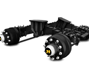 COMPLETE BOGEY WITH AXLES - 24TON